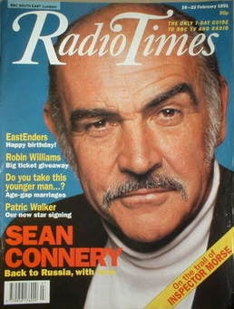 RADIOTIMES magazine side cover 16 February 1991