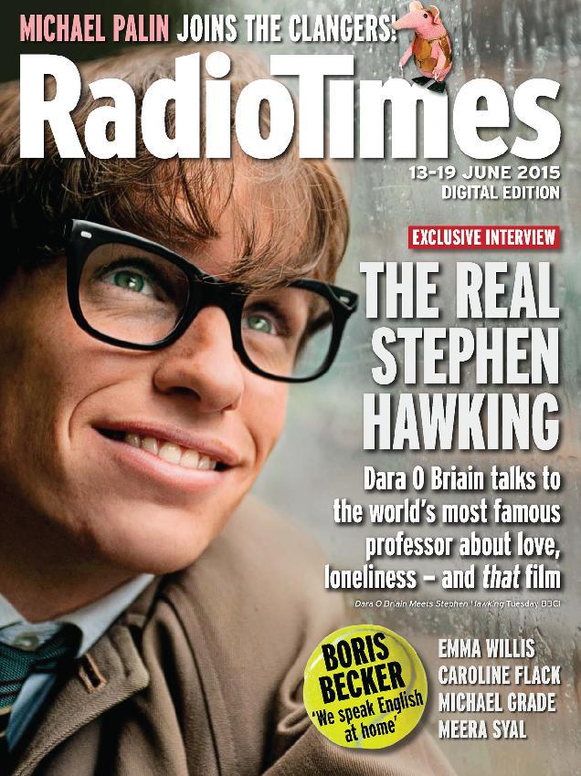 RADIOTIMES magazine side cover 13 June 2015