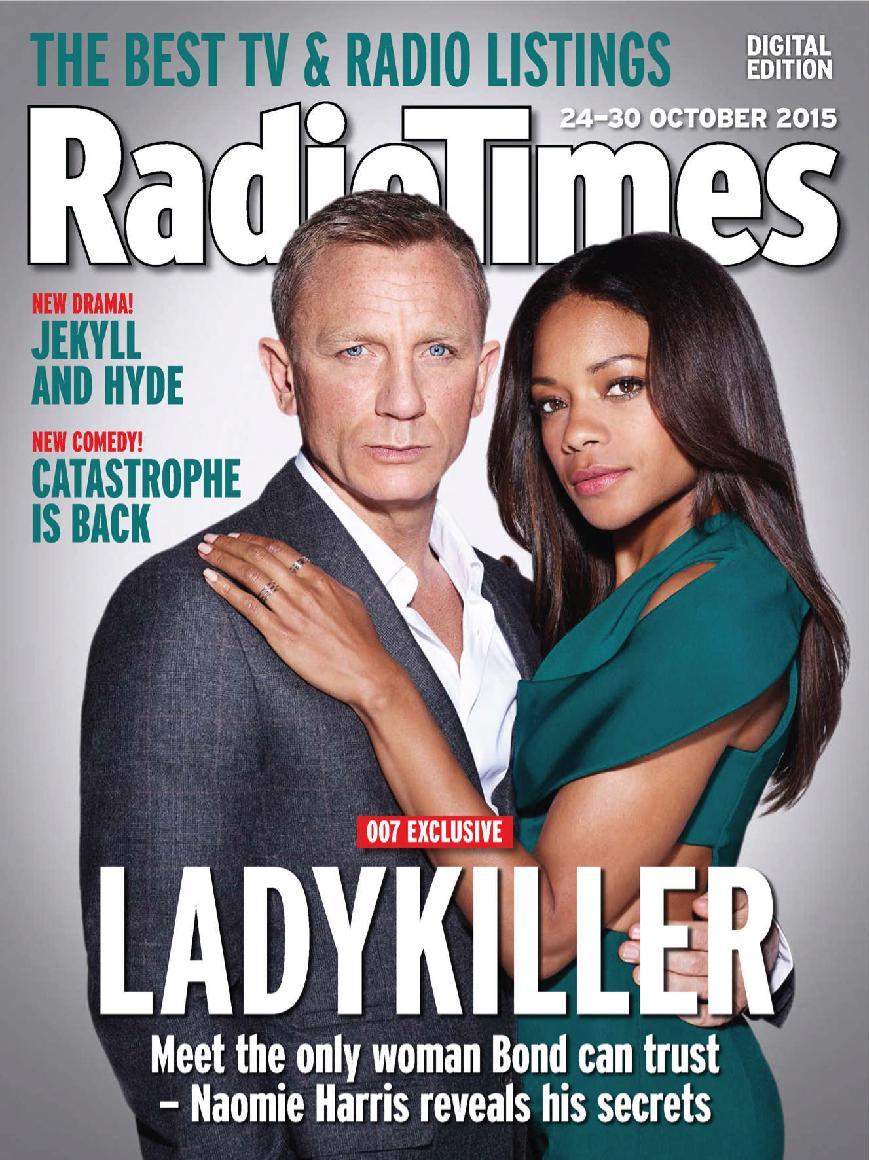 RADIOTIMES magazine side cover 24 October 2015