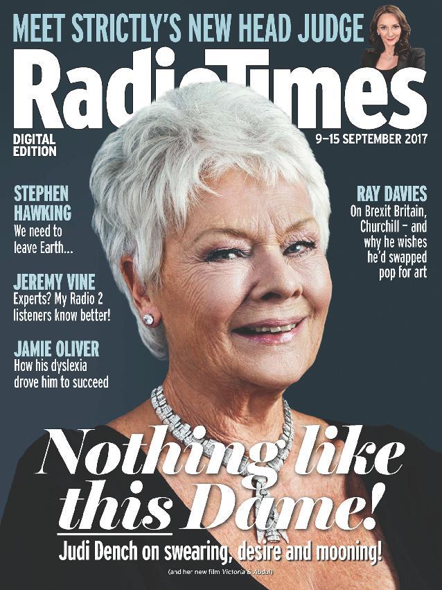 RADIOTIMES magazine side cover 9 September 2017