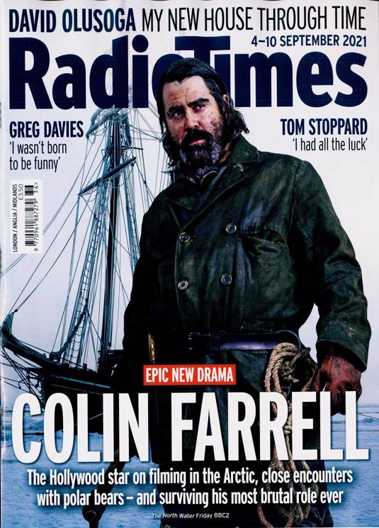 RADIOTIMES magazine side cover 4 September 2021