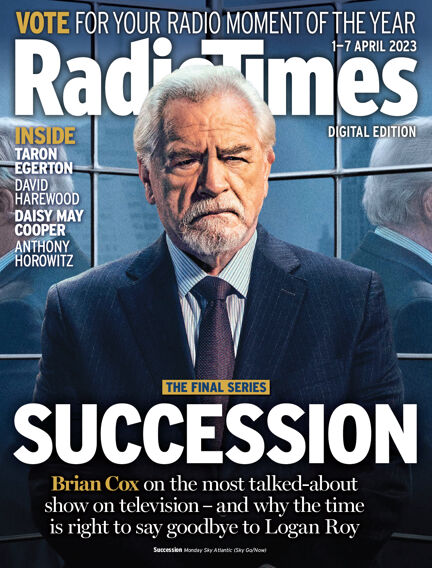 RADIOTIMES magazine side cover 1 April 2023