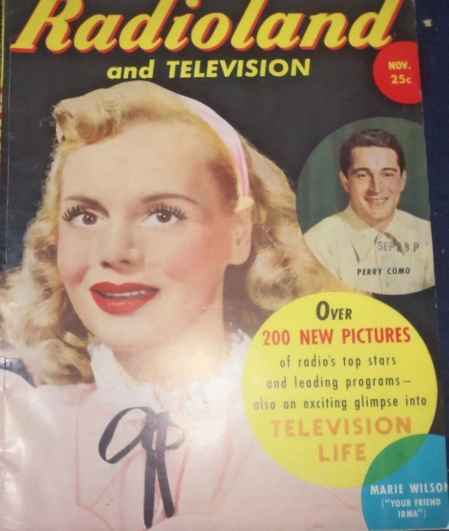 RADIOLAND magazine side cover  November 1948