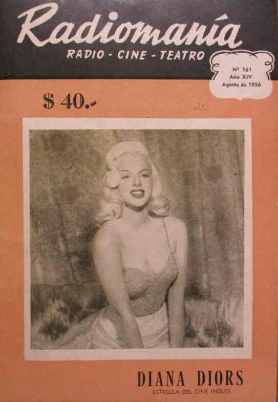 RADIOMANIA magazine side cover Issue 161  August 1956