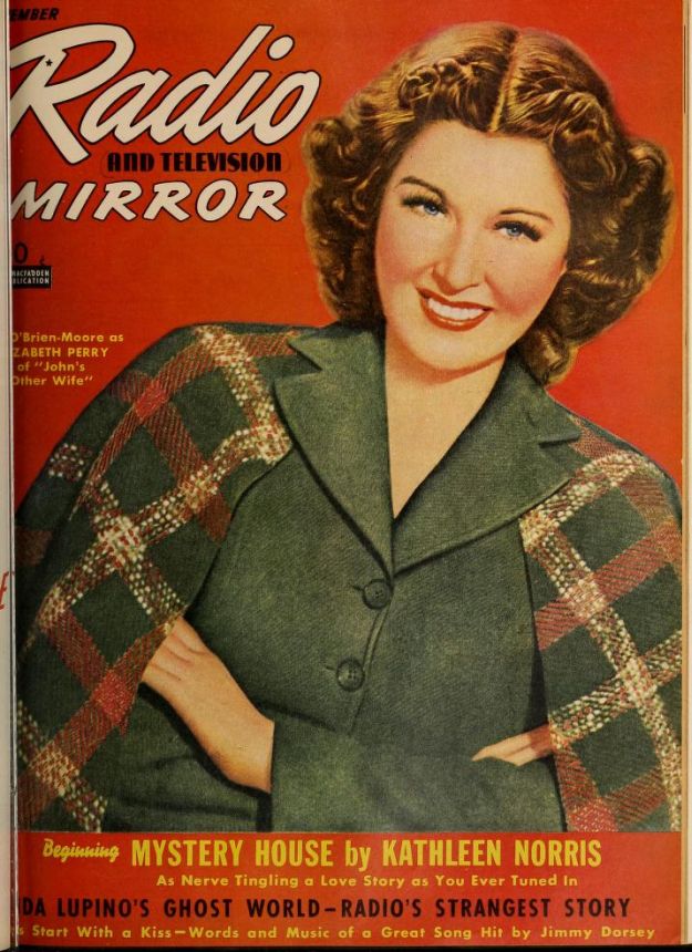 RADIO MIRROR magazine side cover  November 1940