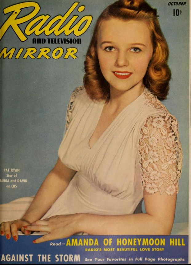 RADIO MIRROR magazine side cover  October 1941