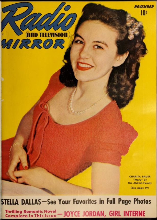 RADIO MIRROR magazine side cover  November 1941