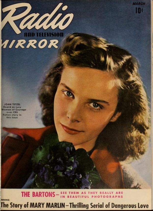 RADIO MIRROR magazine side cover  March 1942