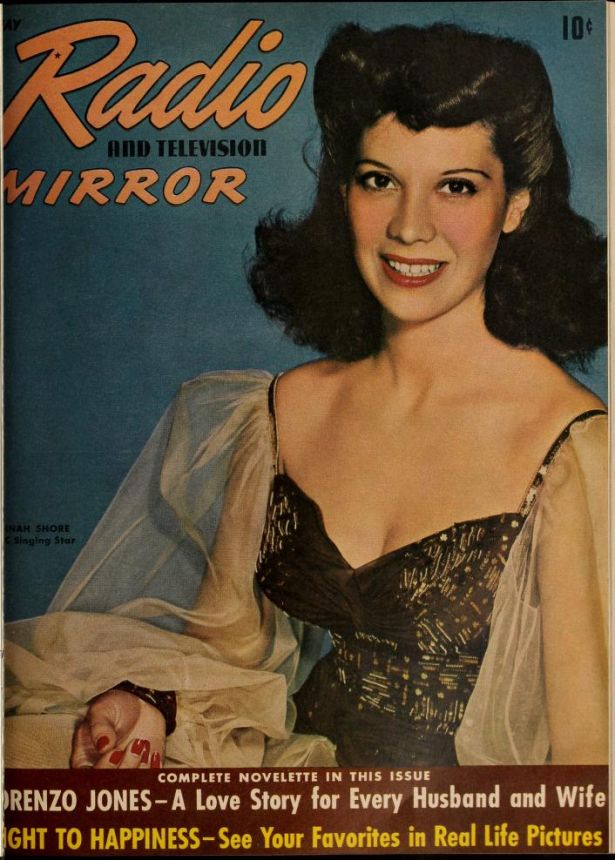 RADIO MIRROR magazine side cover  May 1942