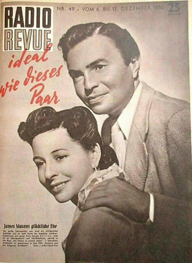 RADIO REVUE magazine side cover Issue 49 6 December 1953