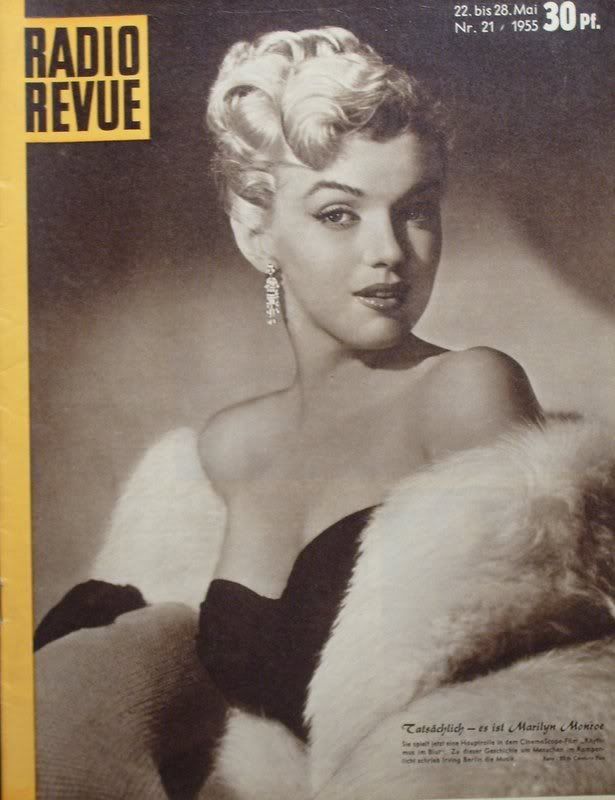 RADIO REVUE magazine side cover Issue 21 22 May 1955