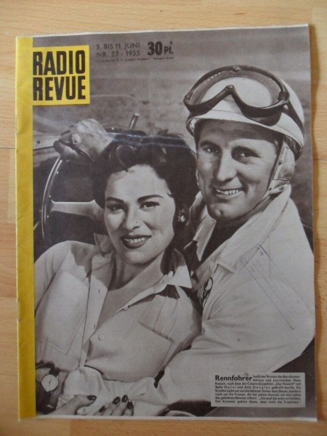 RADIO REVUE (AT) magazine side cover 5 June 1955