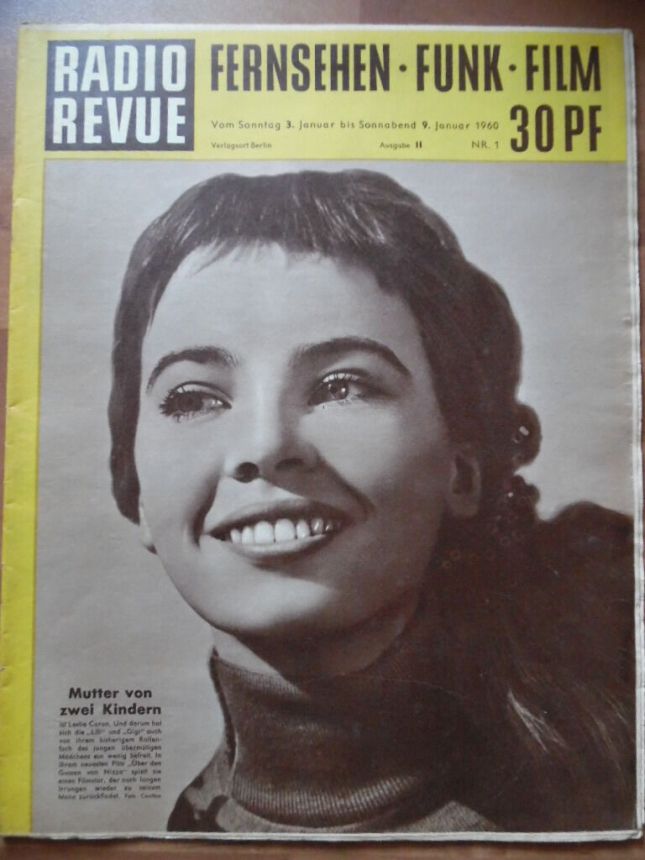 RADIO REVUE (AT) magazine side cover 3 January 1960