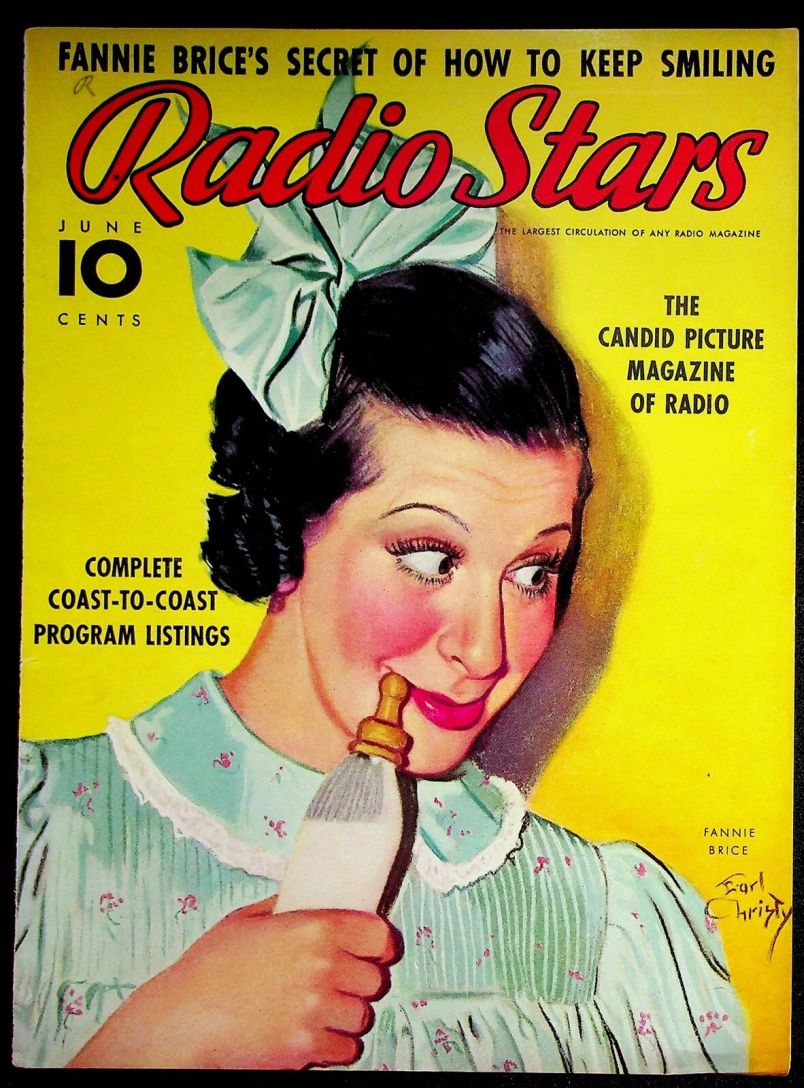 RADIO STARS magazine side cover  June 1938