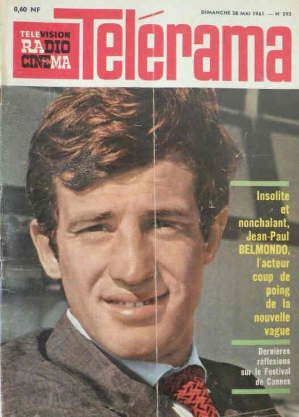 RADIO CINEMA TELEVISION/TELERAMA magazine side cover Issue 593 28 May 1961