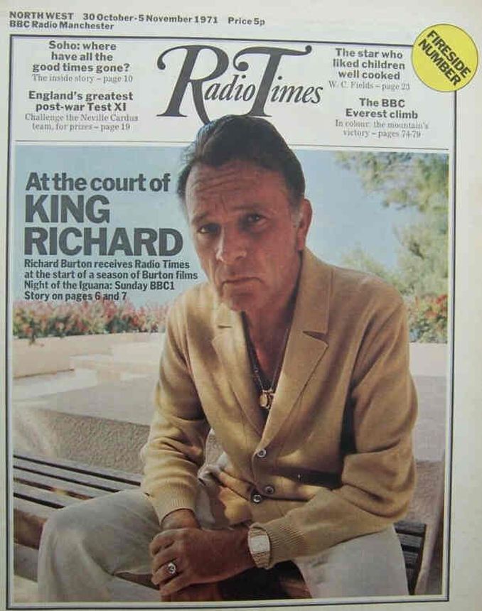 RADIOTIMES magazine side cover 30 October 1971