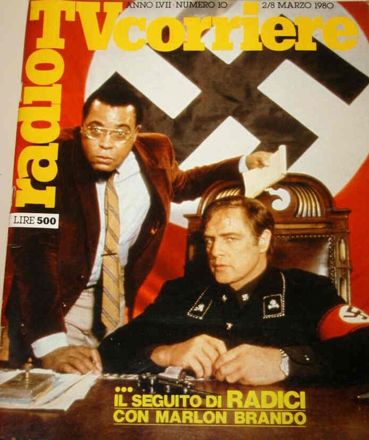 RADIOCORRIERE TV magazine side cover Issue 10 2 March 1980