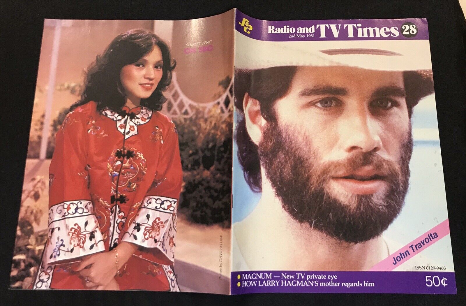 RADIO AND TV TIMES magazine side cover Issue 28 2 May 1981