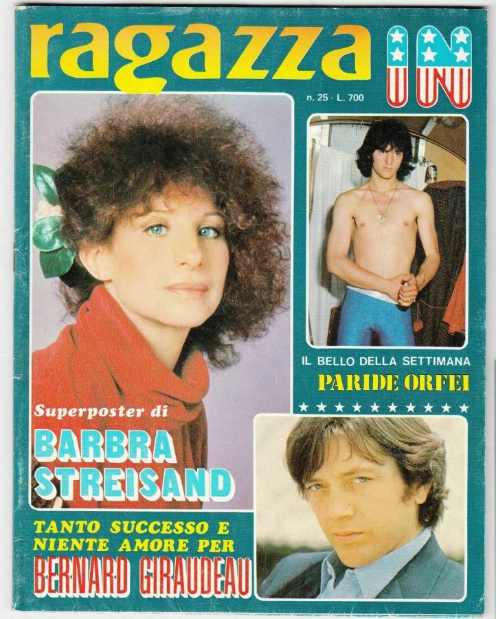 RAGAZZA IN magazine side cover Issue 25   1980