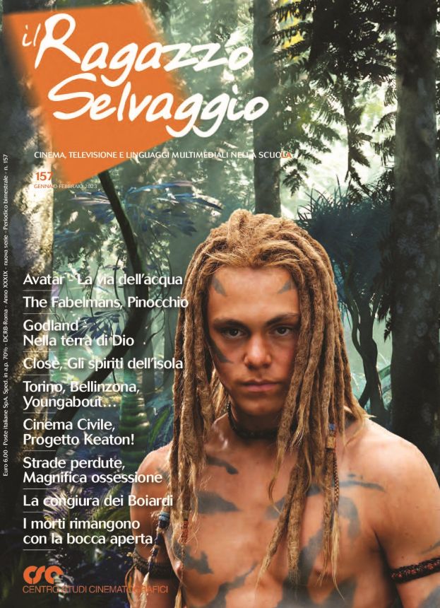 RAGAZZO SELVAGGIO | IL magazine side cover Issue 157  January/February 2023