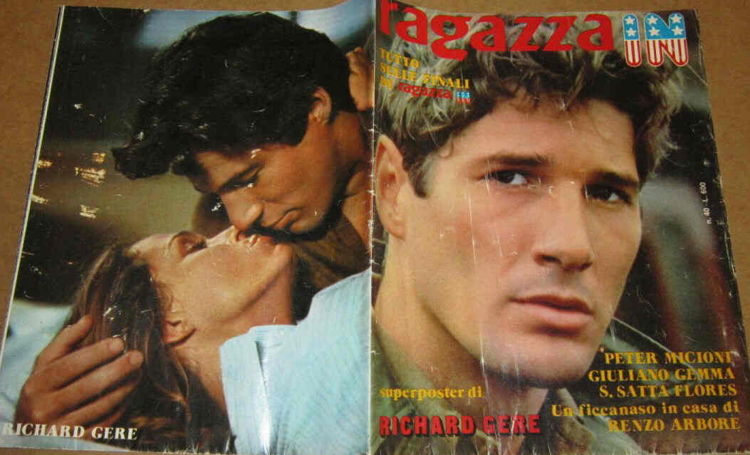 RAGAZZA IN magazine side cover Issue 40   1982
