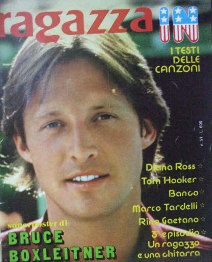 RAGAZZA IN magazine side cover Issue 51   1980