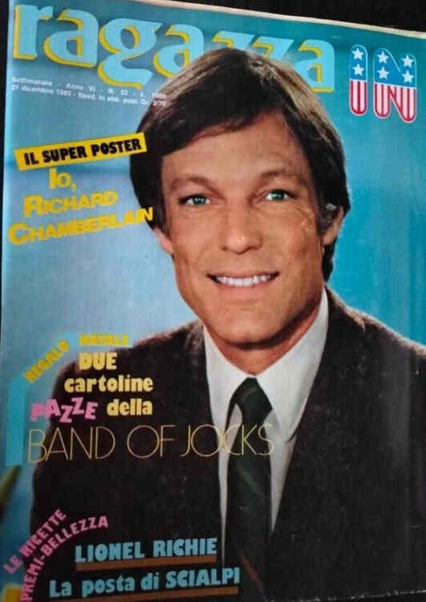 RAGAZZA IN magazine side cover Issue 52 27 December 1983