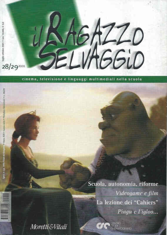 RAGAZZO SELVAGGIO | IL magazine side cover Issue 28/29 July/October 2001