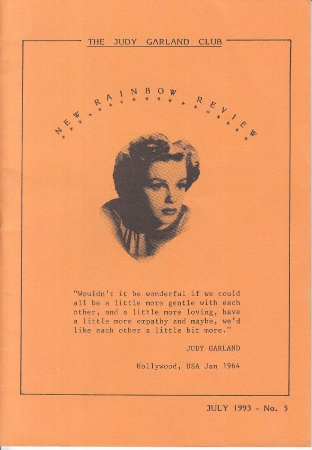 RAINBOW REVIEW magazine side cover Issue 5  July 1993