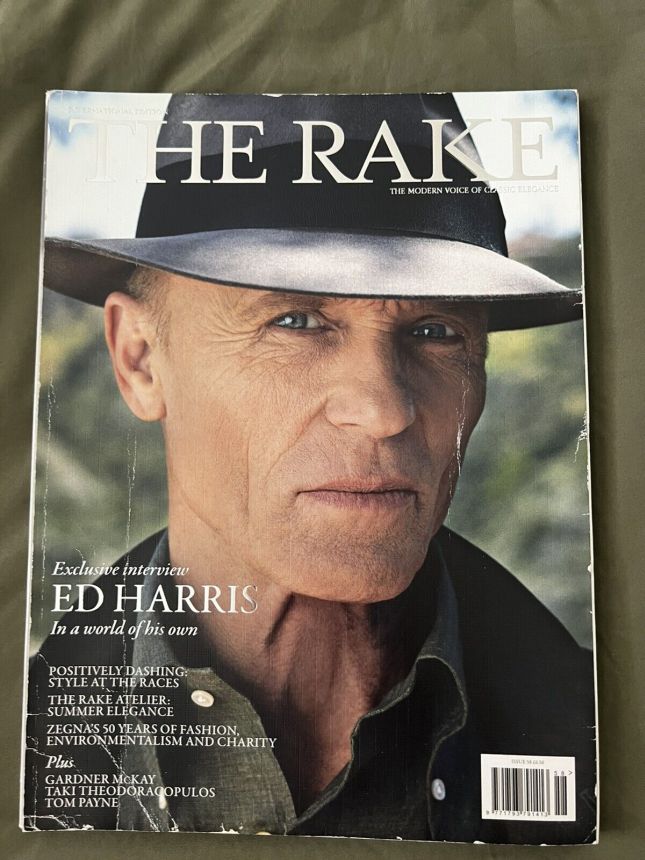 RAKE magazine side cover Issue 58  August 2018