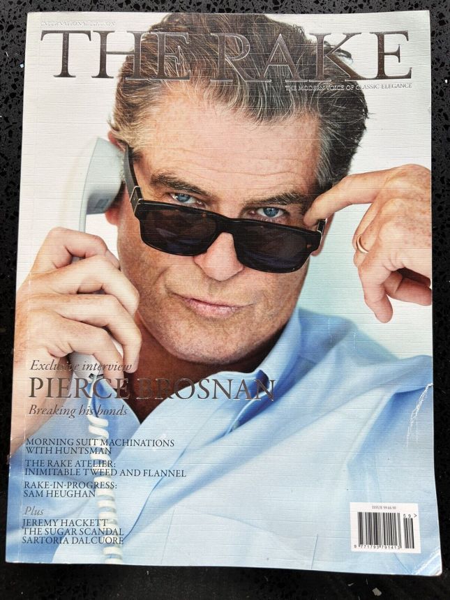 RAKE magazine side cover Issue 59  September 2018
