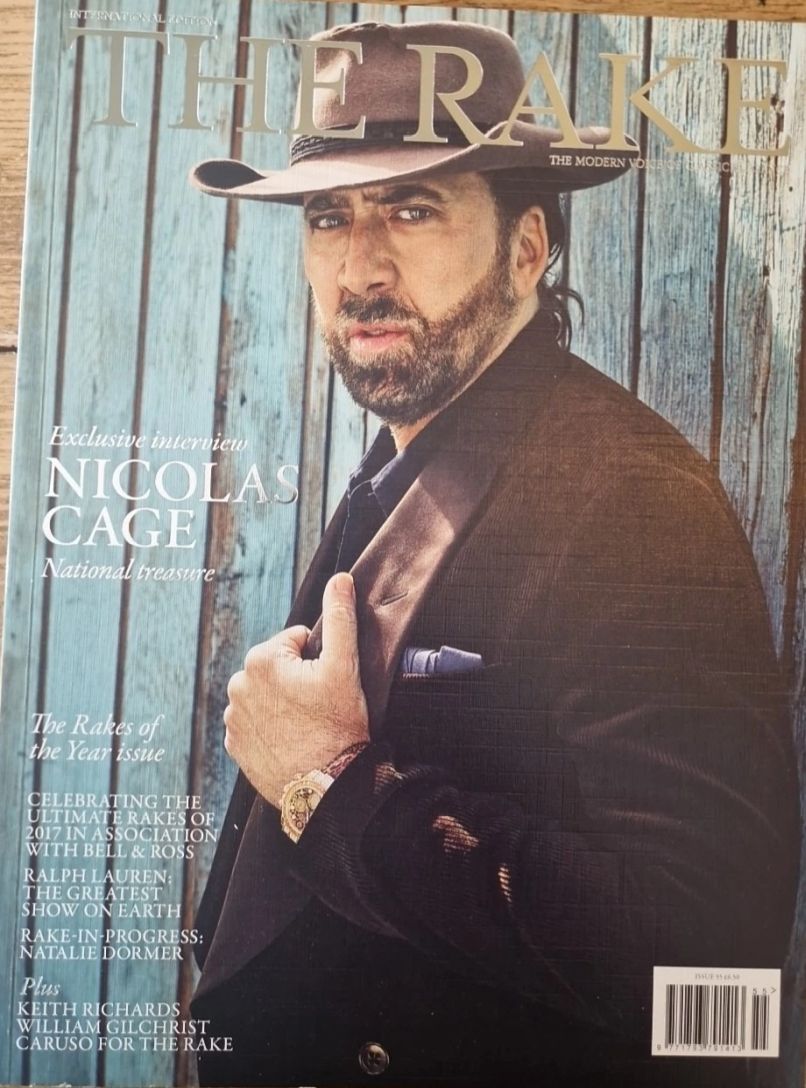 RAKE magazine side cover Issue 55   2018