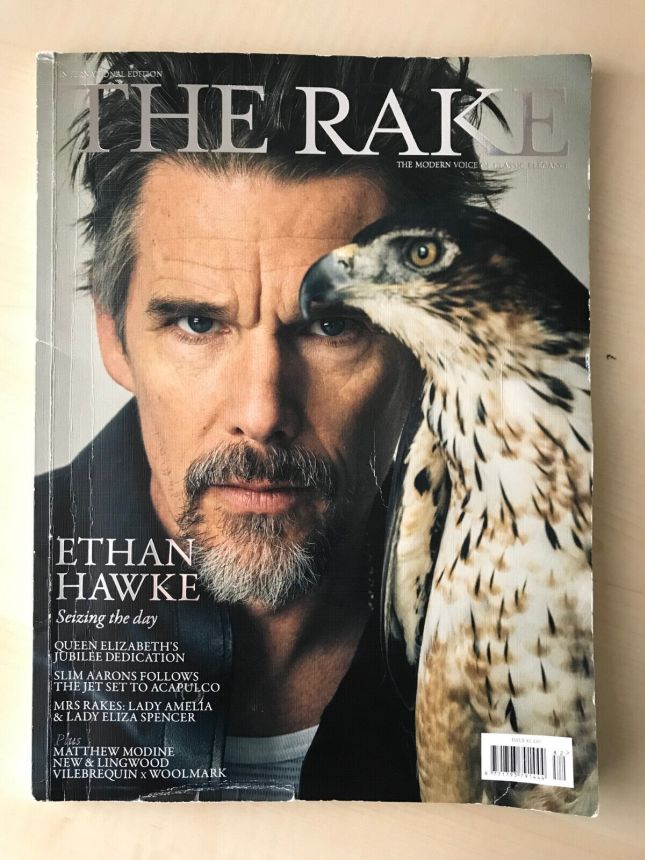RAKE magazine side cover Issue 82  June/July 2022