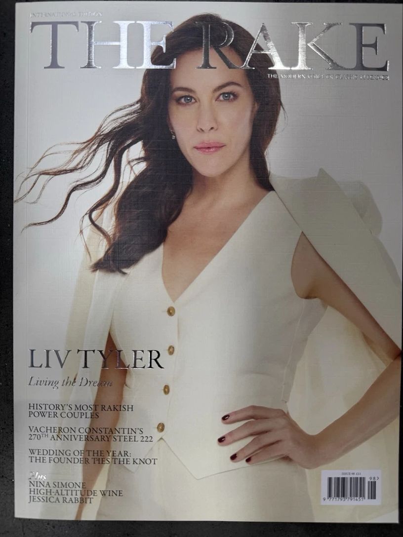 RAKE magazine side cover Issue 98  February 2025