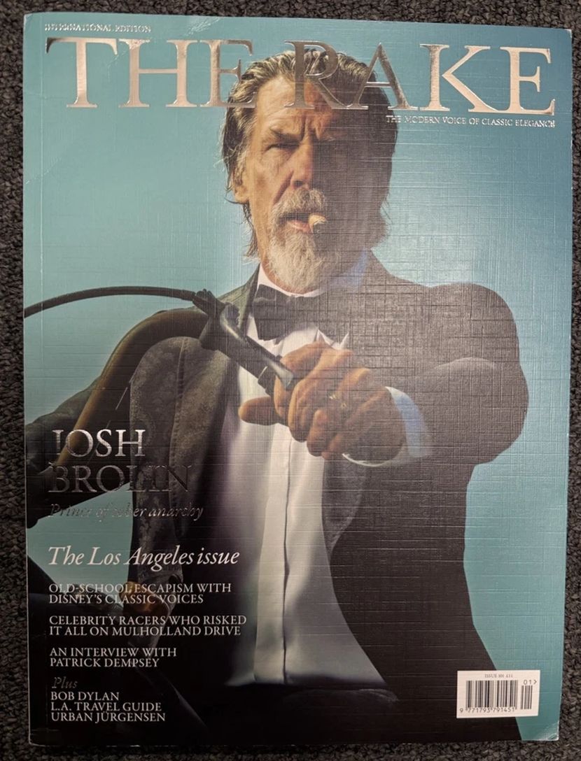 RAKE magazine side cover Issue 101  August 2025