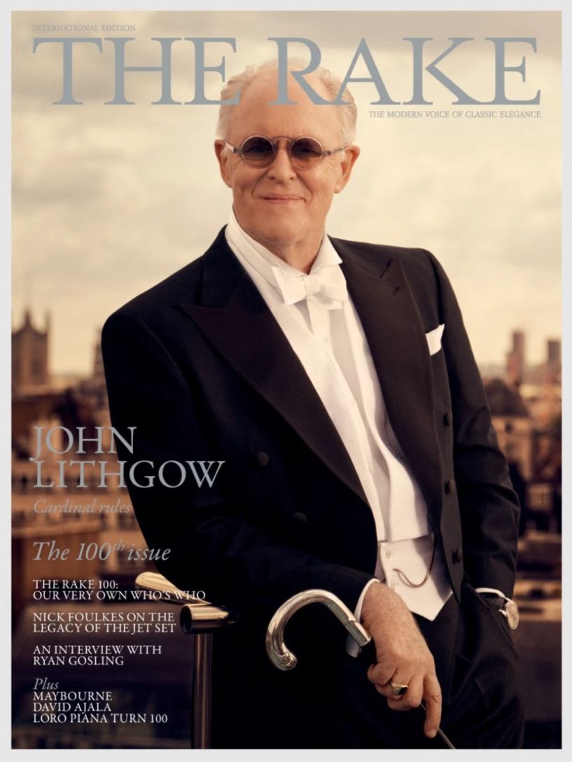 RAKE magazine side cover Issue 100   2025