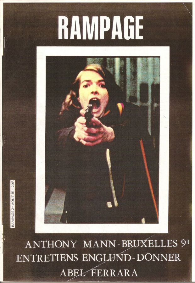 RAMPAGE magazine side cover Issue 2  August 1991