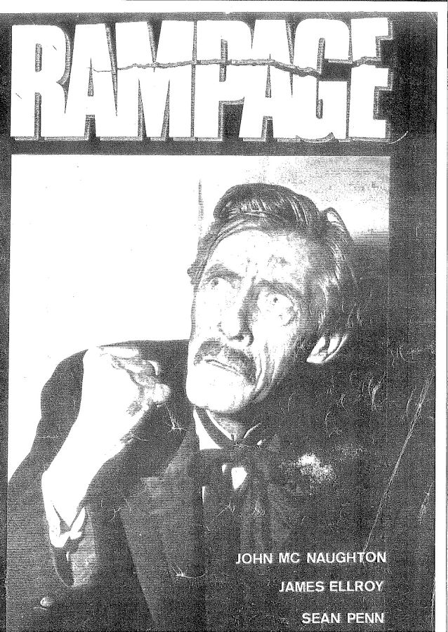 RAMPAGE magazine side cover Issue 3  August 1992