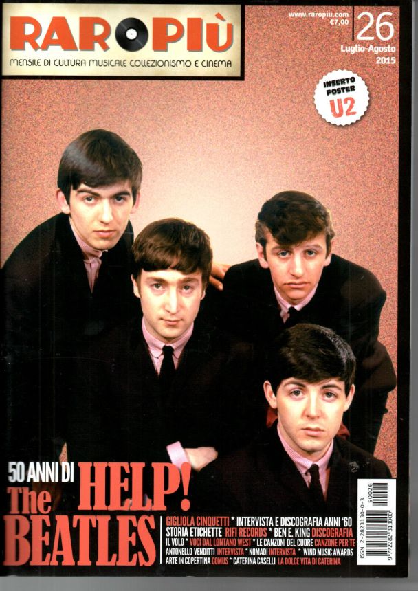 RAROPIU magazine side cover Issue 26  July/August 2015