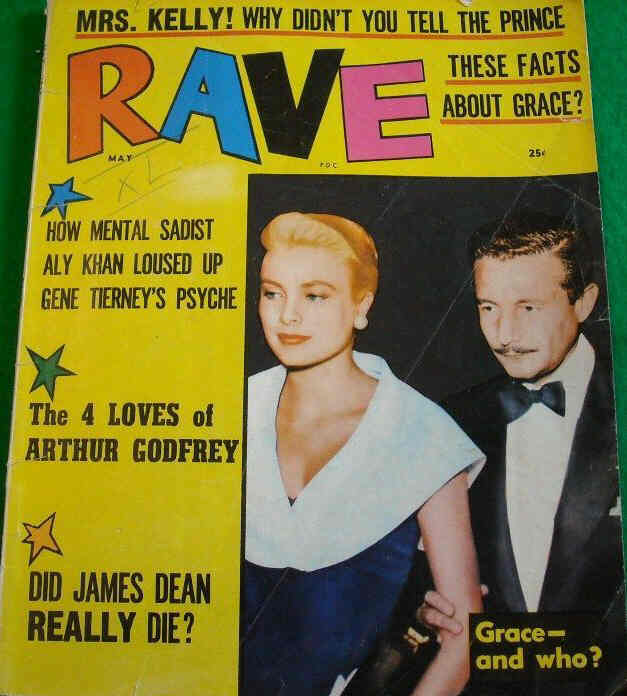 RAVE magazine side cover  Vol 2 # 4 May 1956