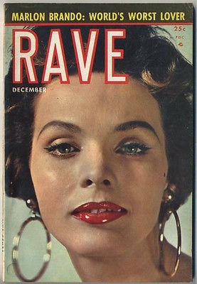 RAVE magazine side cover Issue 4  Vol 1 No  4  December 1953