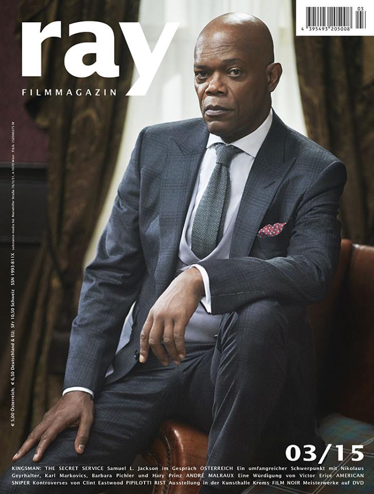RAY magazine side cover March 2015
