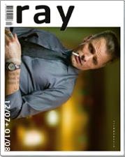 RAY magazine side cover Issue 21 December 2007
