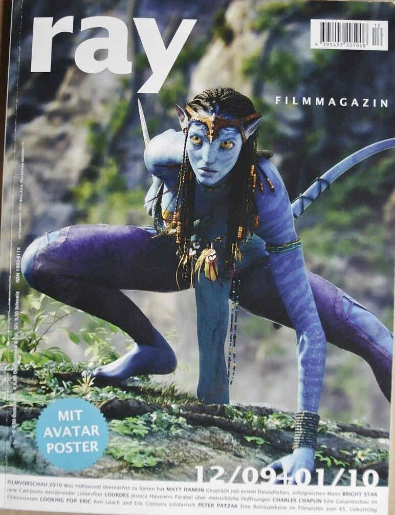 RAY magazine side cover Issue 42 December 2009