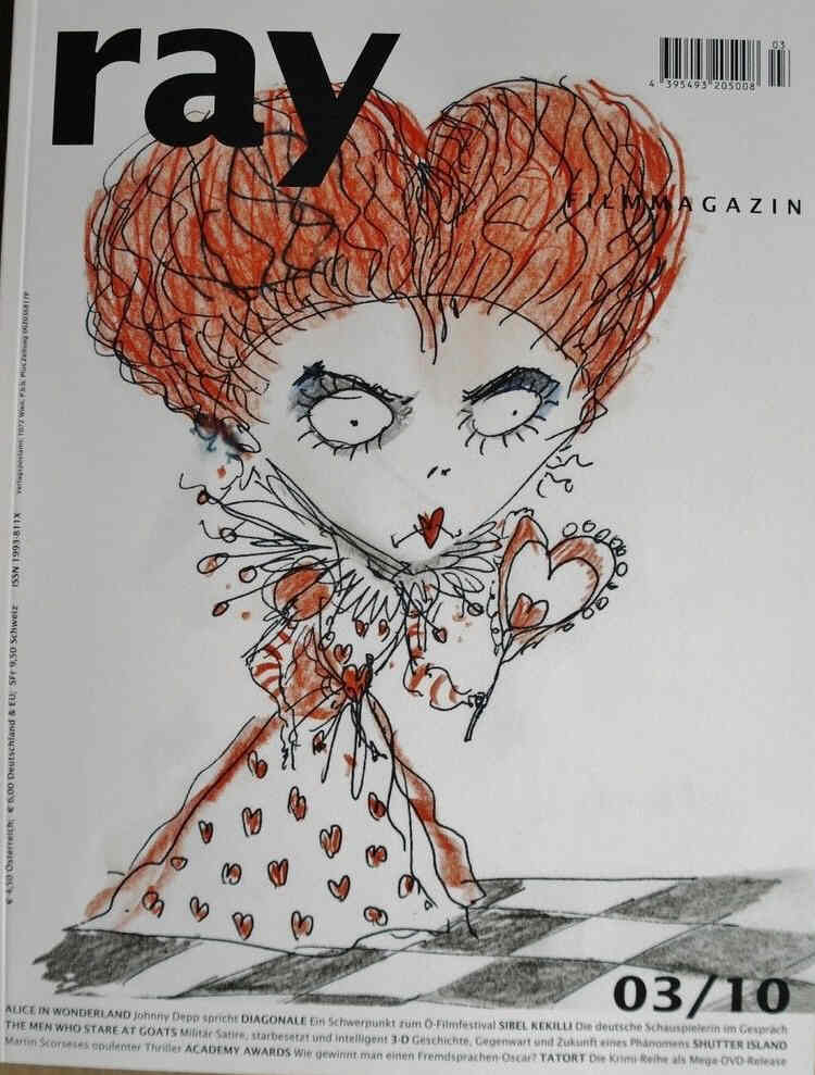 RAY magazine side cover Issue 44 March 2010