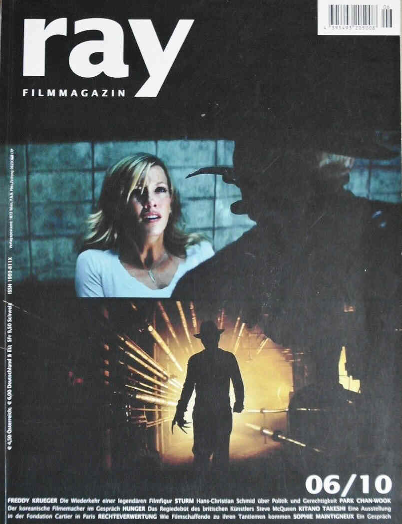 RAY magazine side cover Issue 47 June 2010