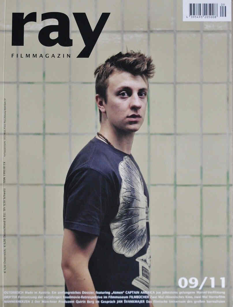 RAY magazine side cover Issue 59 September 2011