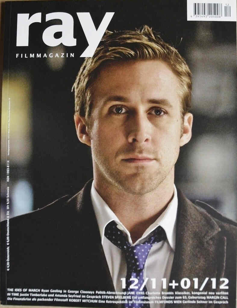 RAY magazine side cover Issue 62 December 2011