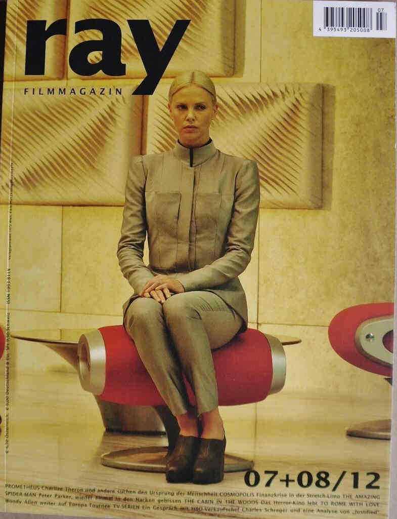 RAY magazine side cover Issue 68 July/August 2012