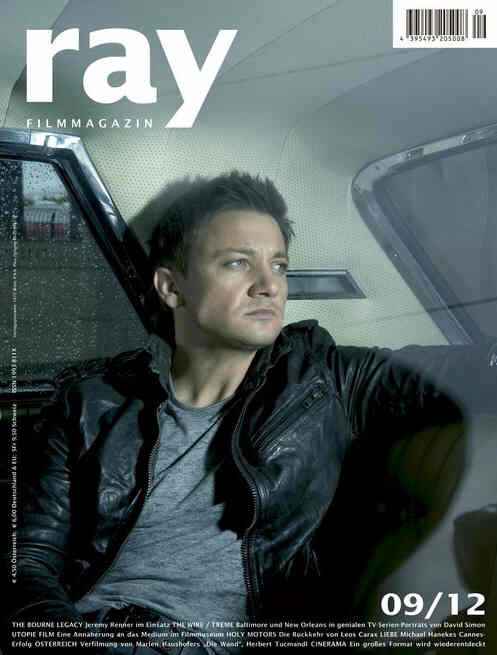 RAY magazine side cover Issue 69 September 2012
